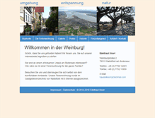 Tablet Screenshot of knorr-ferienwohnung-weinburg.de